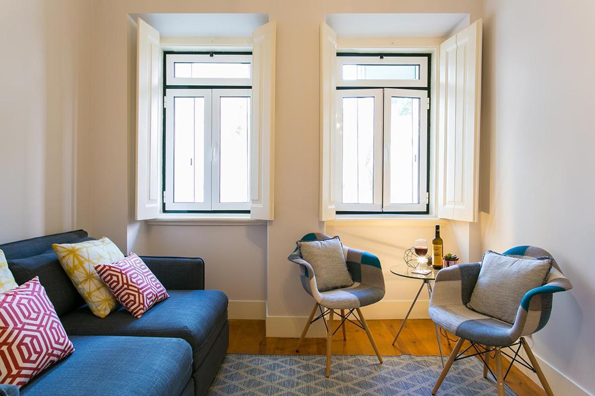 Lovelystay - Cozy 3Bdr Apartment In Estrela Lisboa 外观 照片